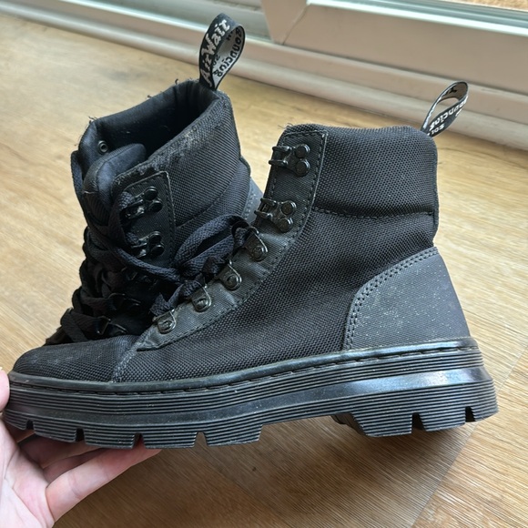 Dr. Martens Poly Combat Boots - Picture 2 of 7